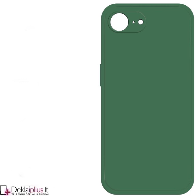 Liquid Air guminis žalias dėklas - su kameros apsauga (Apple Iphone 16e/Iphone 17e) Liquid Air guminis žalias dėklas - su kameros apsauga (Apple Iphone 16e/Iphone 17e)